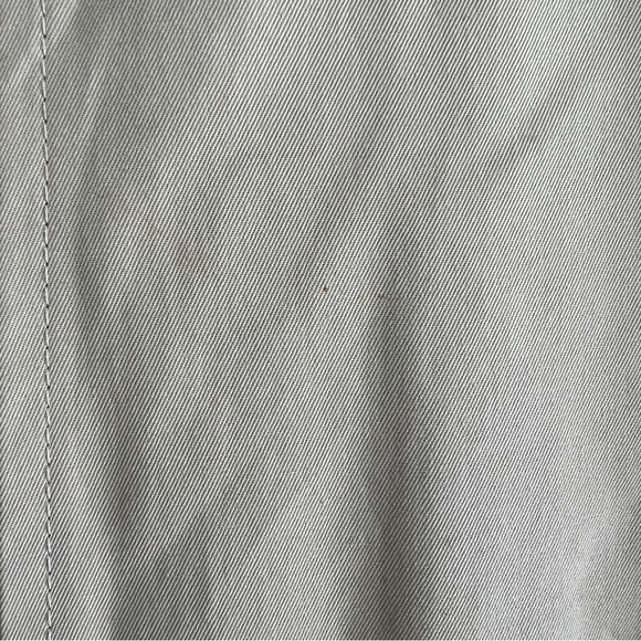 ANTHROPOLOGIE x Leifsdottir White Beige Leather Long Sleeve Classic Jacket Sz 0 - Picture 13 of 16